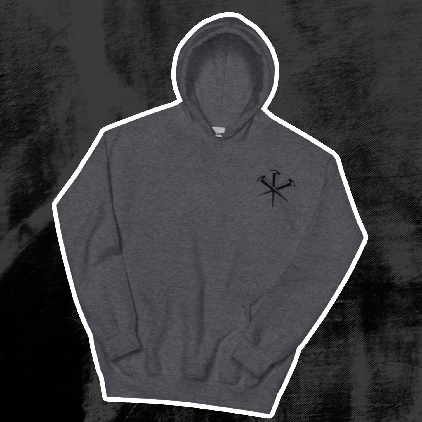 Järnspikar embroidered illustration - Unisex Hoodie