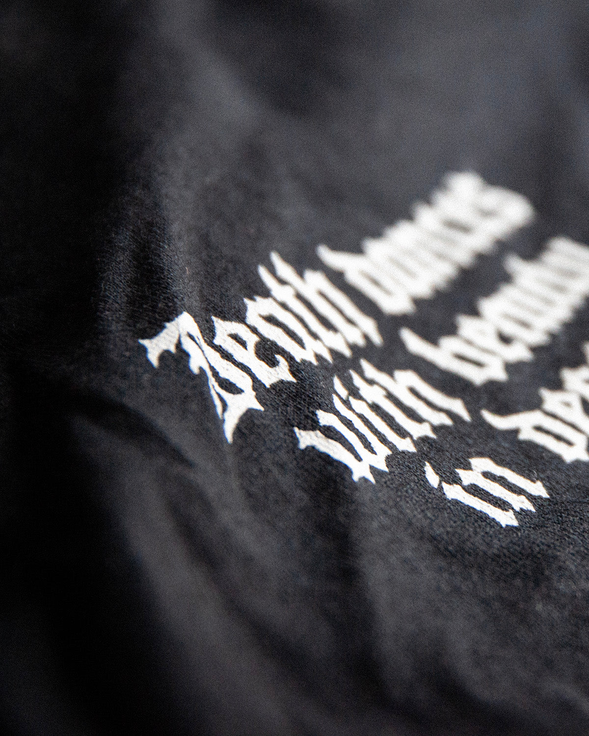 Death dances with beauty in decay - Unisex classic tee