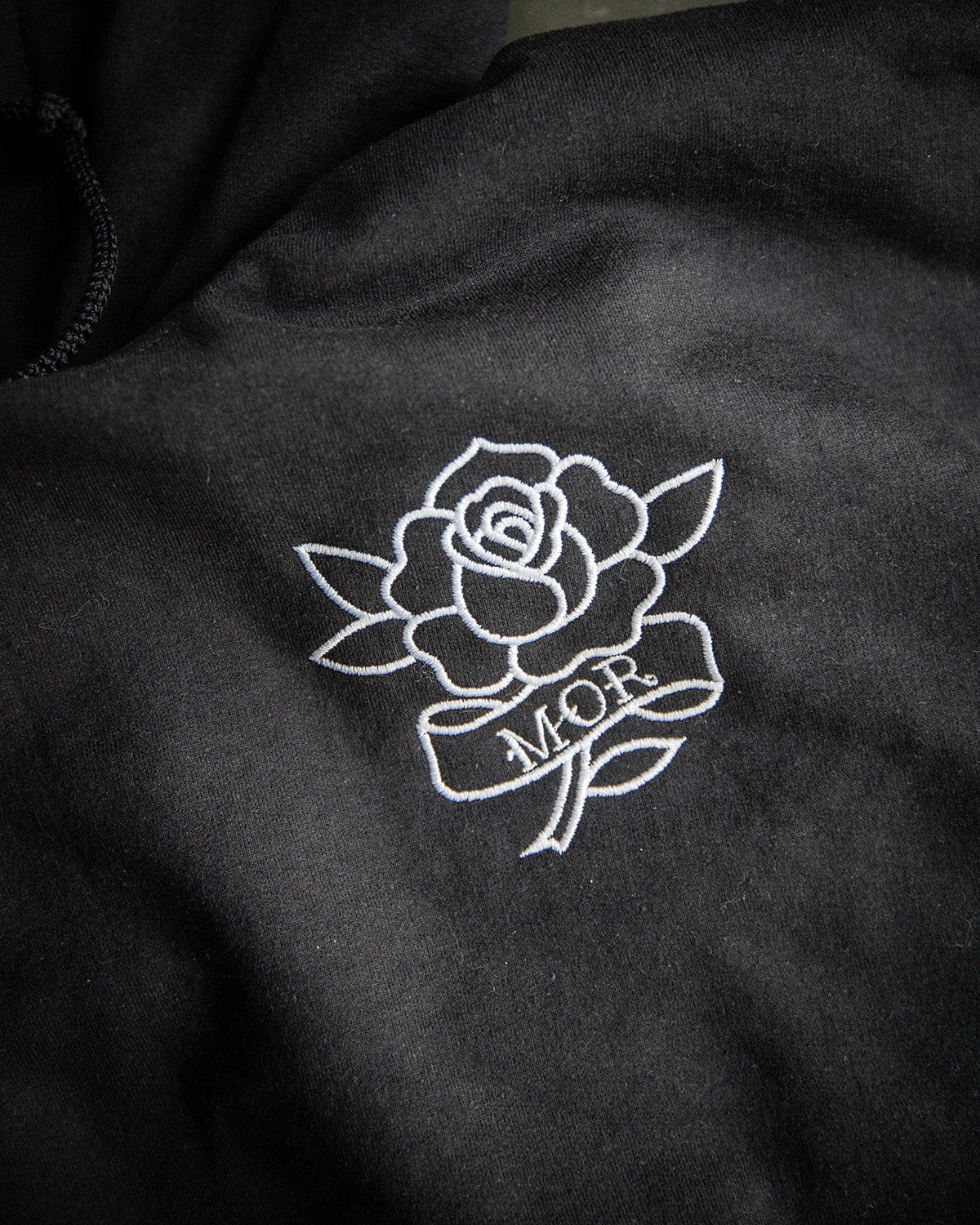 Mor, old school tattoo - Embroidered unisex Hoodie