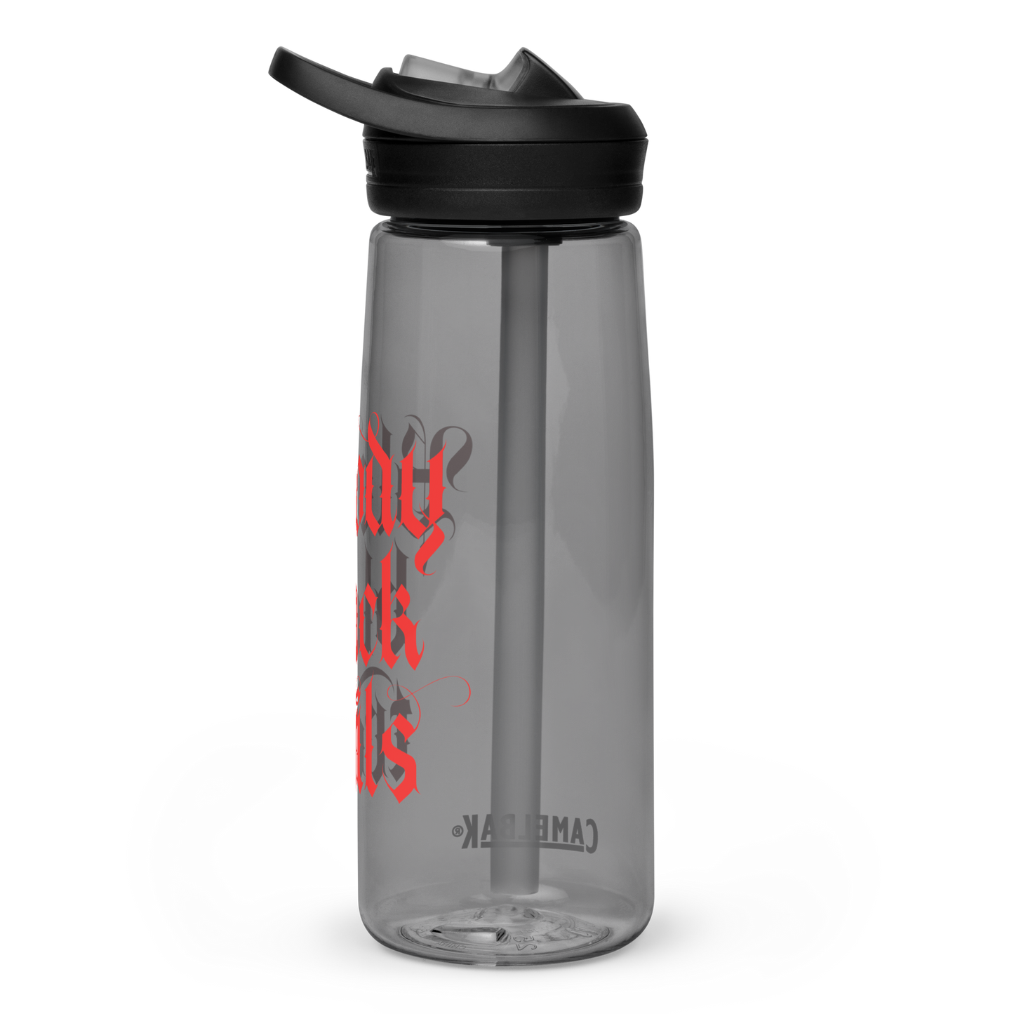 Bloody black trails - Sports water bottle