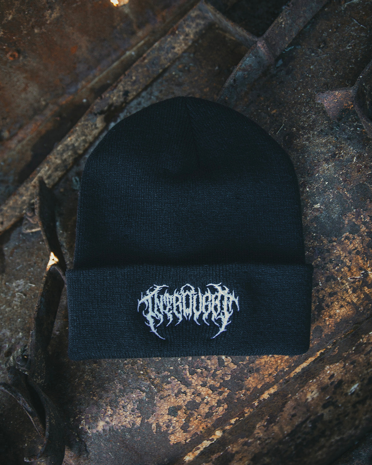 Introvert - Embroidered beanie-3