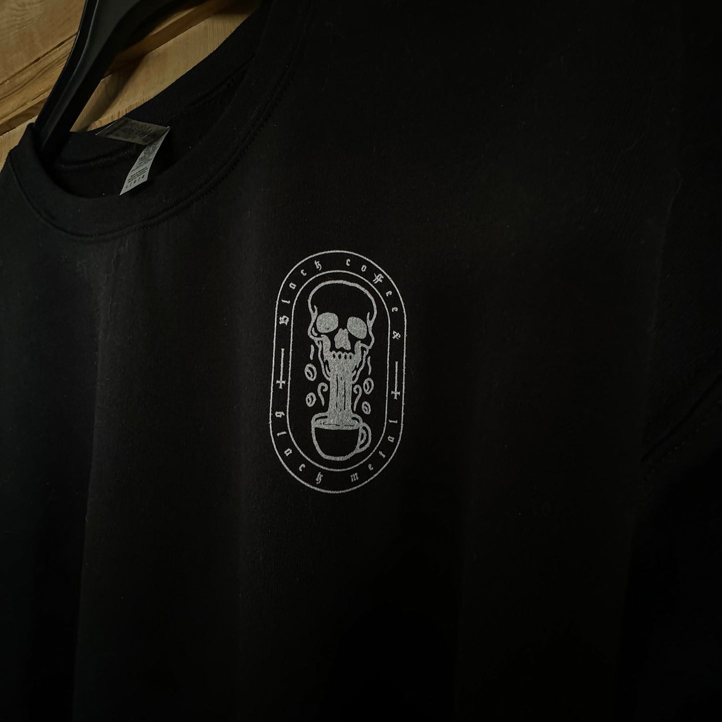 Black coffee - Brewed bones Sweatshirt