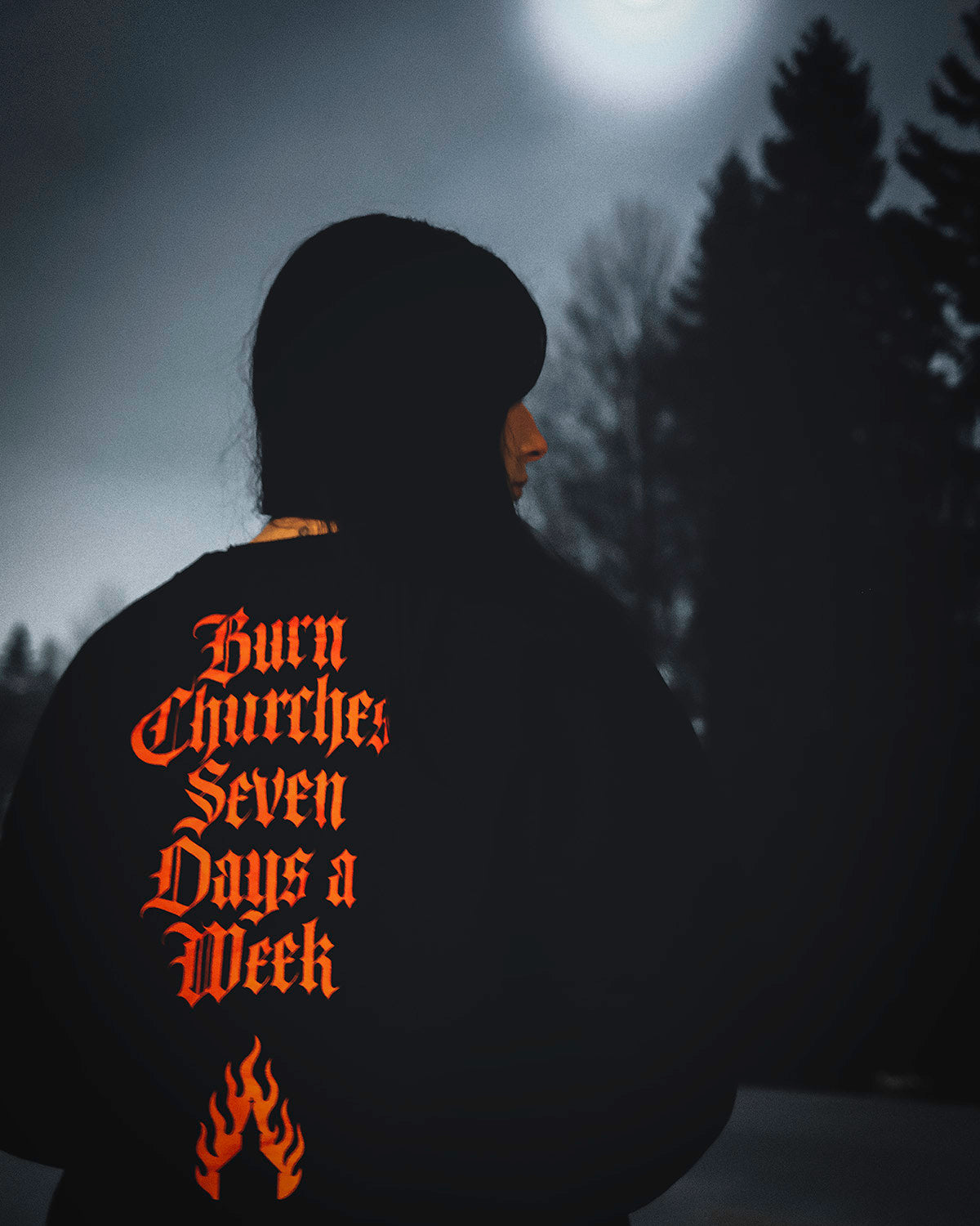 Burn churches - Unisex Sweatshirt