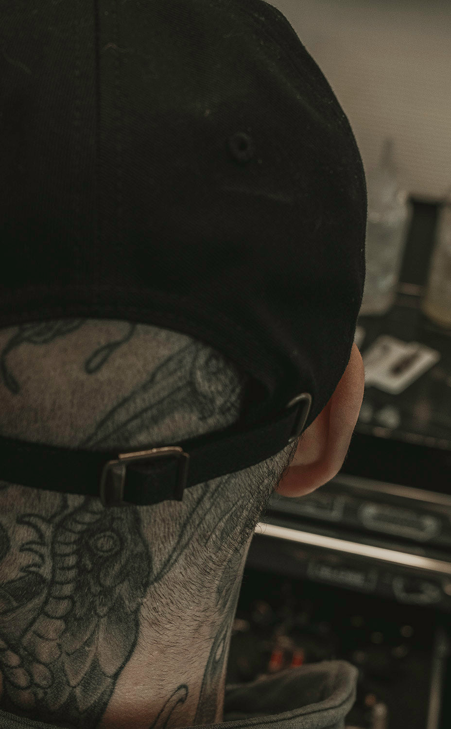 Mörkt & jävligt Dad hat black/camo-5