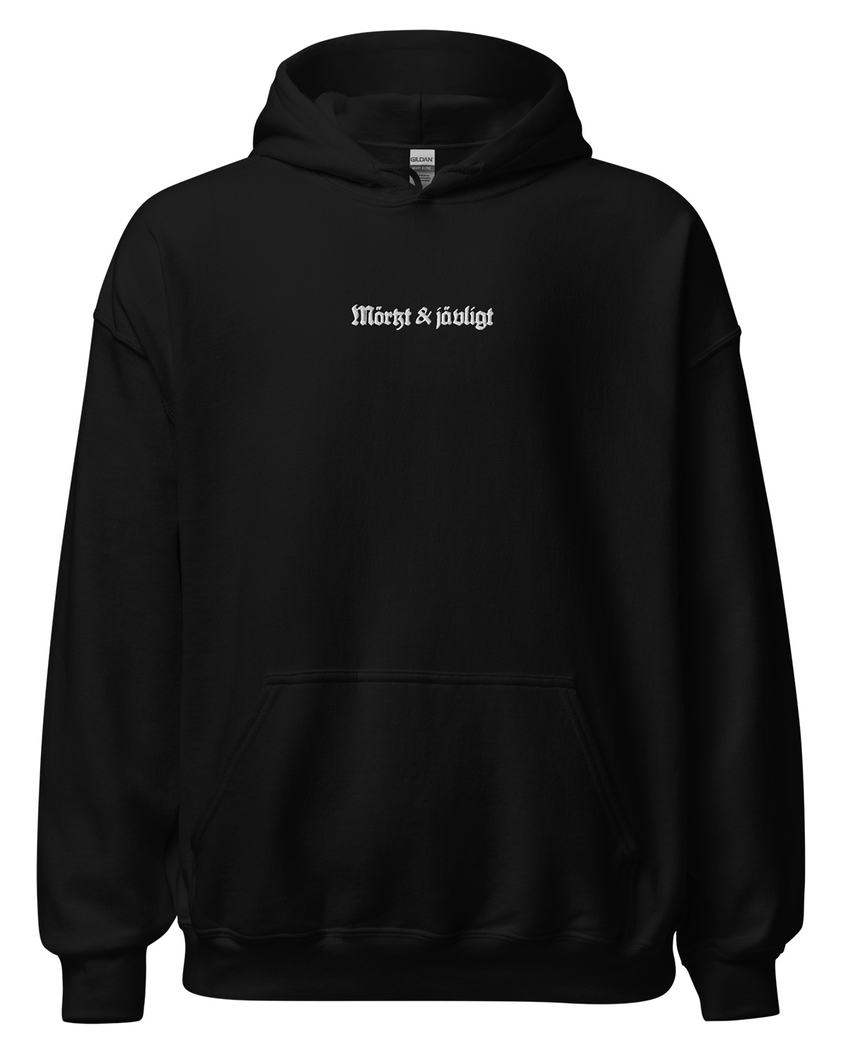 Mörkt & jävligt  - Embroidered  unisex Hoodie-3