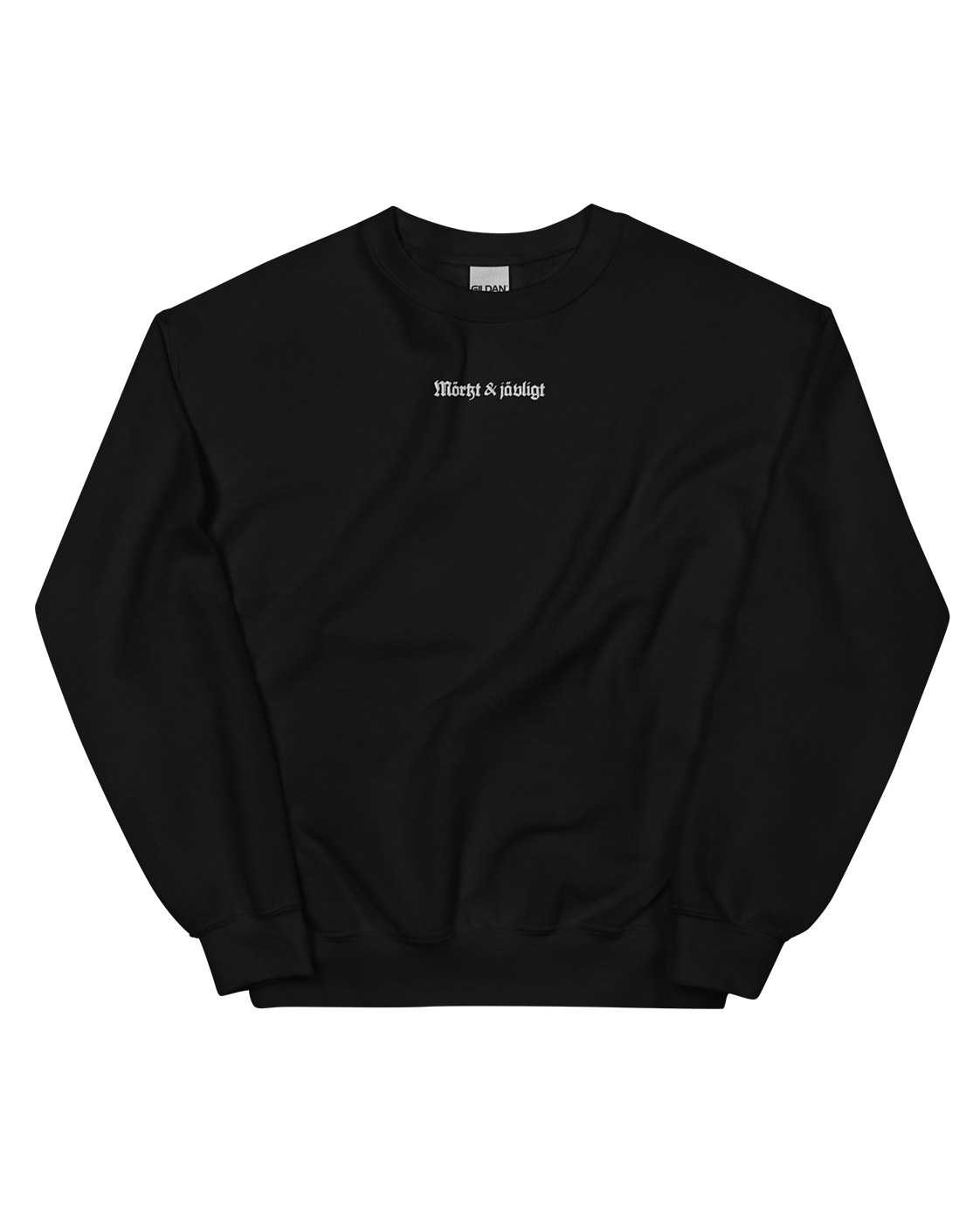 Mörkt & jävligt - Embroidered Sweatshirt-3