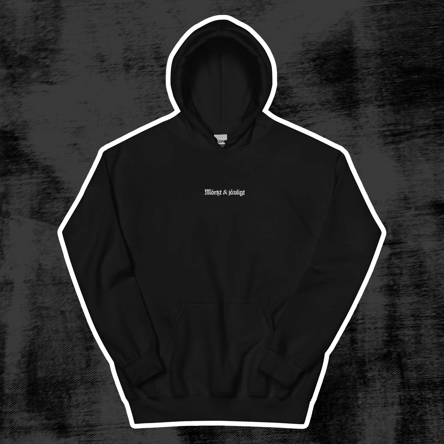 Mörkt & jävligt - Unisex Hoodie