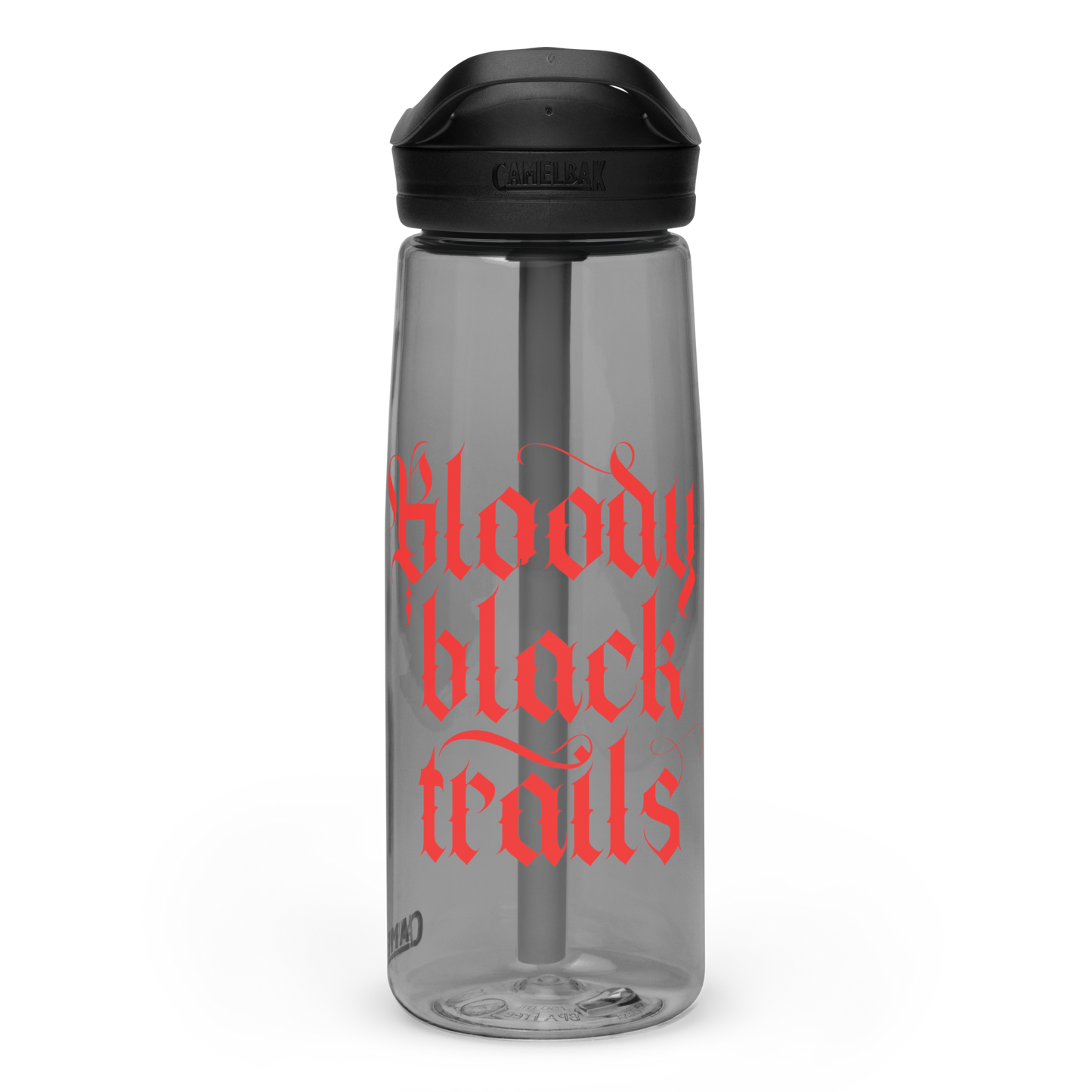 Bloody black trails - Sports water bottle