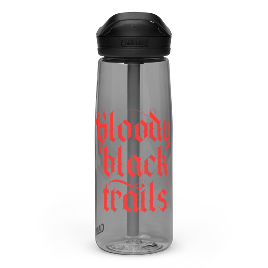 Bloody black trails - Sports water bottle