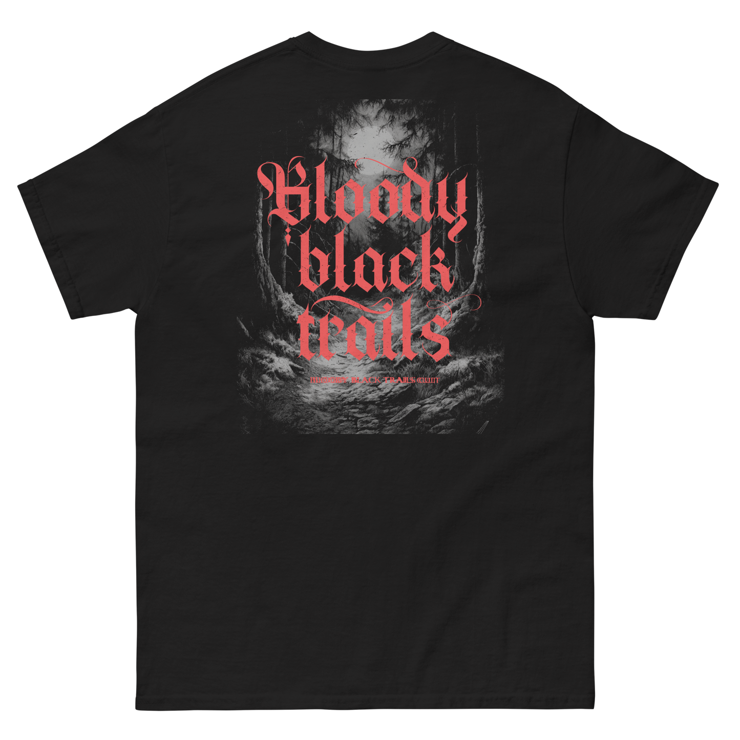 Bloody black trails - Unisex classic tee