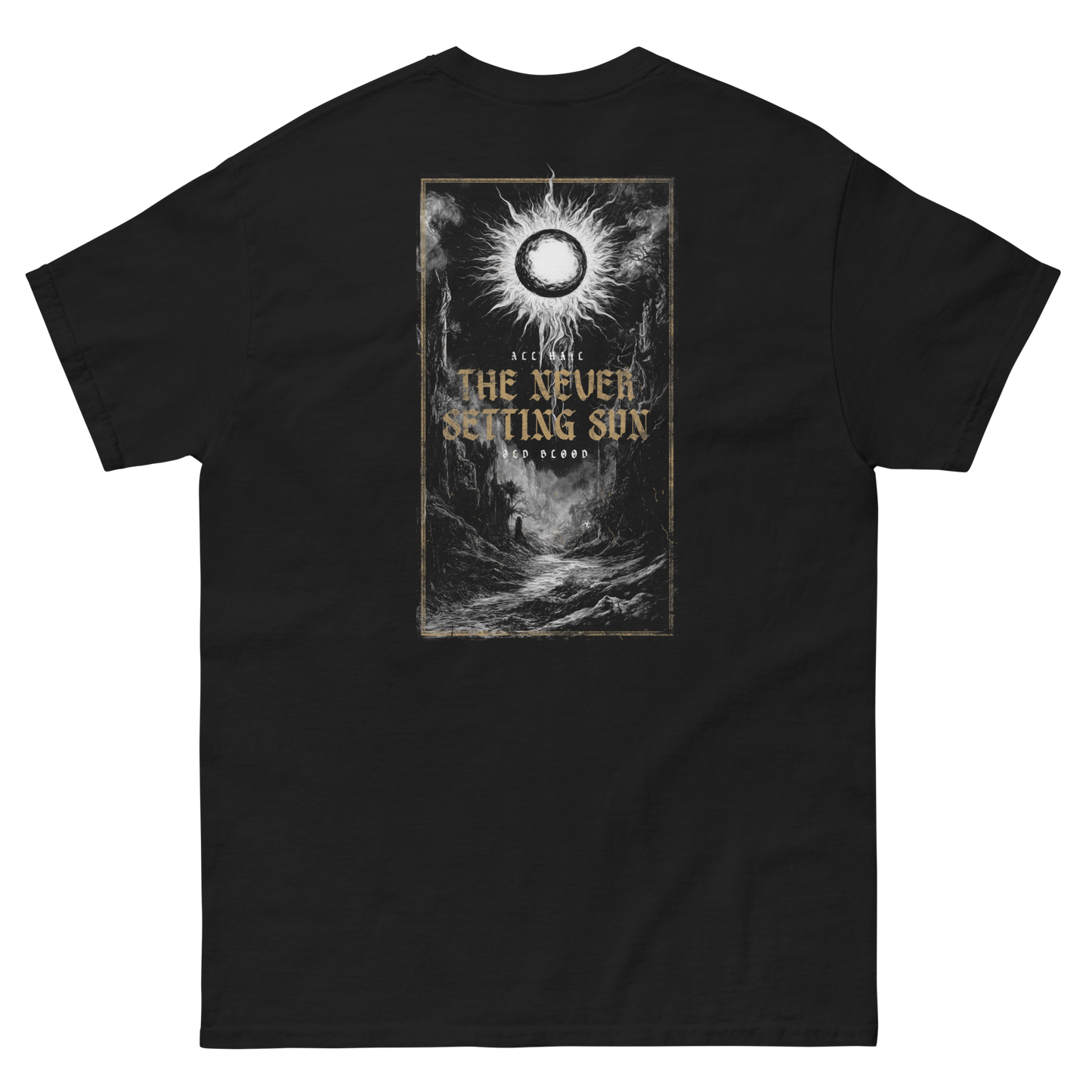 The never setting sun - t-shirt